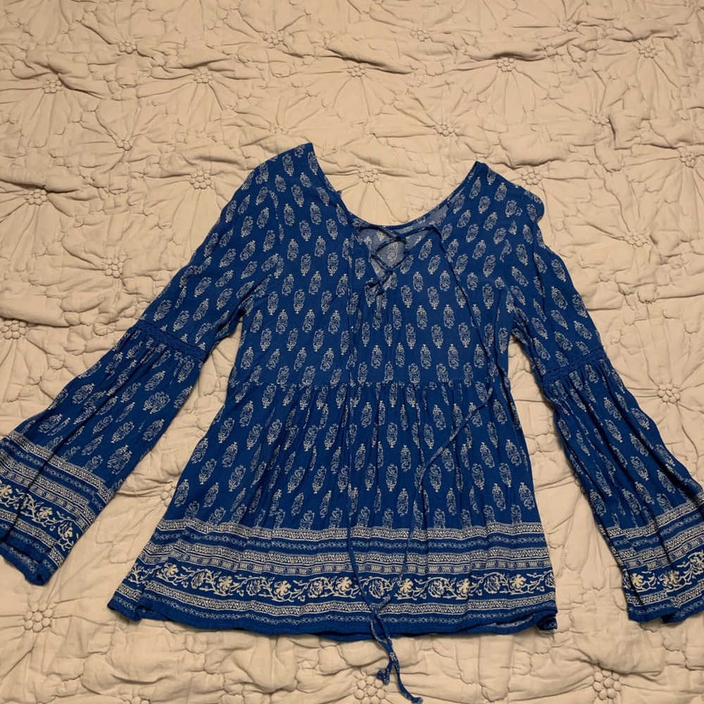 Blue blouse